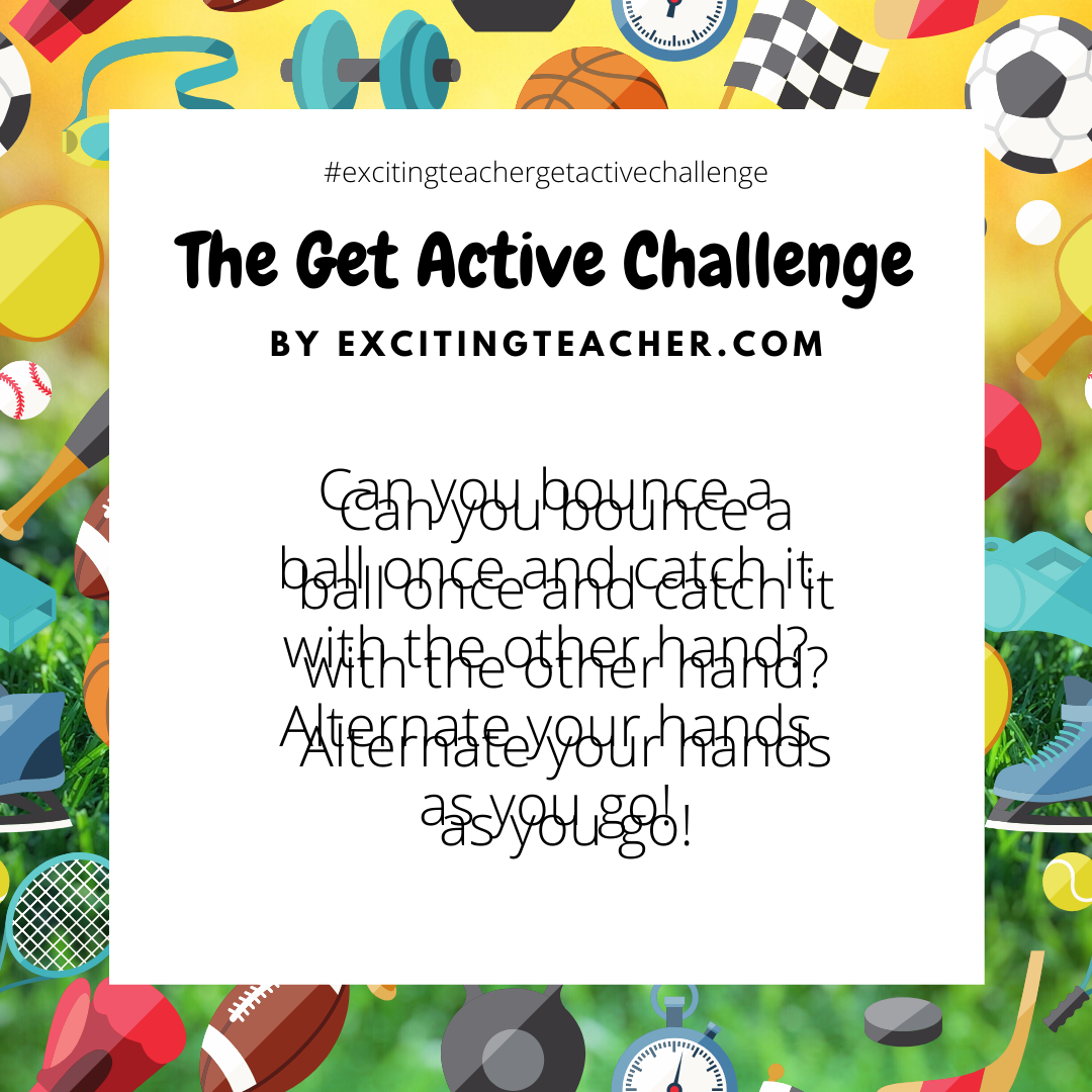 Get Active PE Challenge by Exciting Teacher7