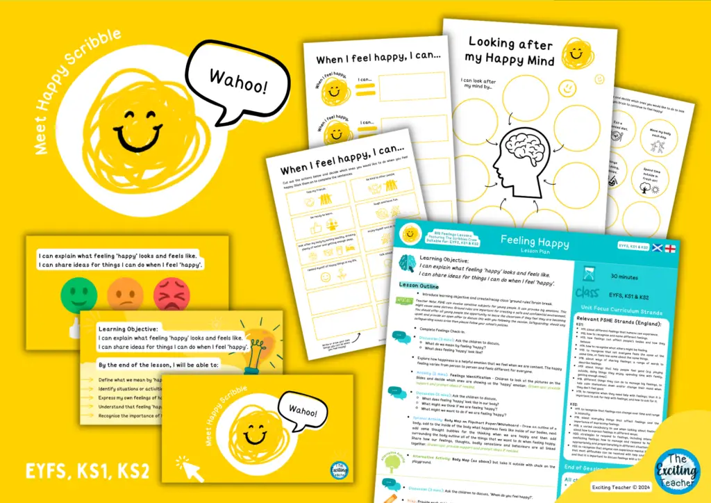 The Scribbles Crew Lesson Plans Emotional Literacy Curriculum Exciting Teacher