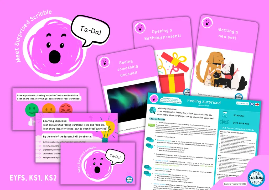 The Scribbles Crew Lesson Plans Emotional Literacy Curriculum Exciting Teacher
