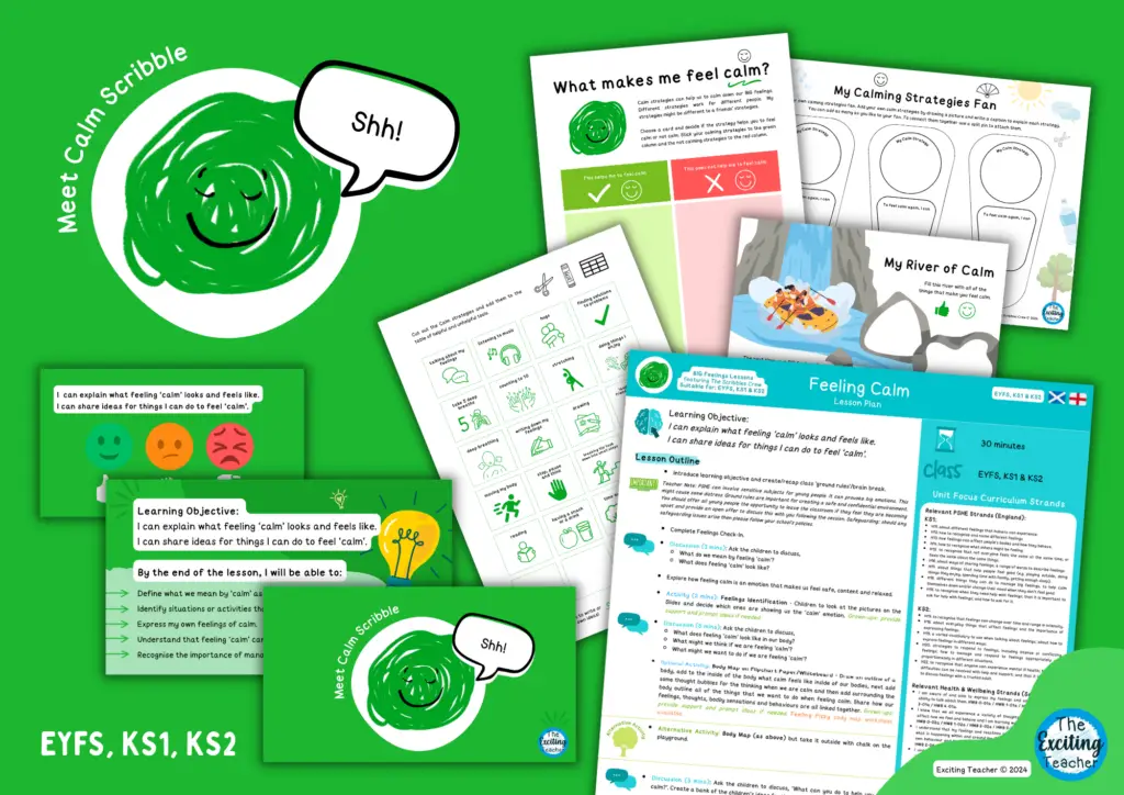The Scribbles Crew A Whole-School Approach to Emotional Literacy Framework by Exciting Teacher