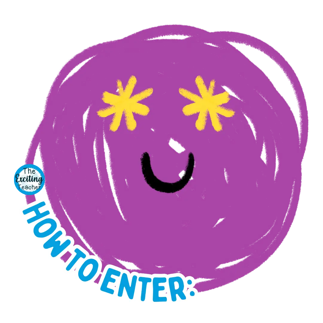 Exciting Teacher Scribbles Crew Excited Scribble Logo